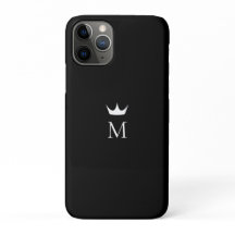 Kroon Monogram Zwart en Wit