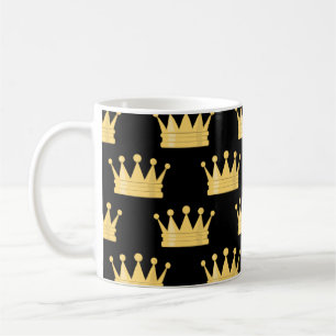 Kroon Naadloos Patroon Koffiemok