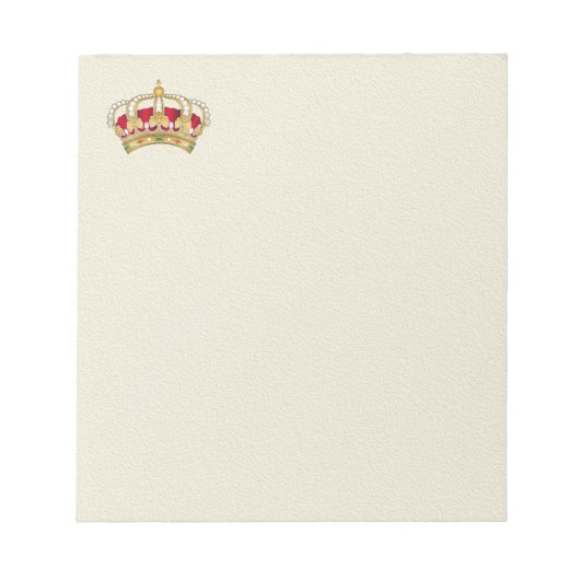 Kroon Notitieblok (Voorkant)