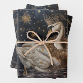 Kroon - olieverfstijl inpakken cadeaupapier (In situ)