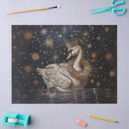 Kroon - olieverfstijl weefselpapier tissuepapier (Craft)