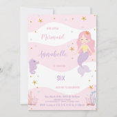 Kroon onder het Zee Partij voor Meisjes Kaart (Voorkant)