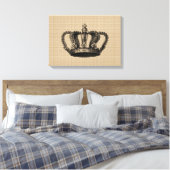 Kroon op canvas (Insitu (Slaapkamer))