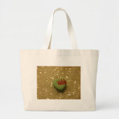 Kroon op het Snoep van het hart Grote Tote Bag (Voorkant)