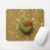 Kroon op het Snoep van het hart Muismat (Met muis)