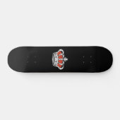 Kroon - Oranje Persoonlijk Skateboard (Horizontaal)