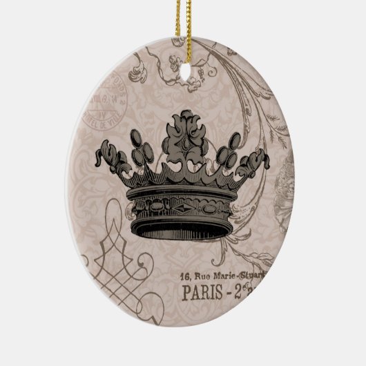  kroon...ornament keramisch ornament (Rechts)