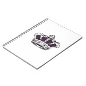 Kroon - Paars Notitieboek (Linkerzijde)