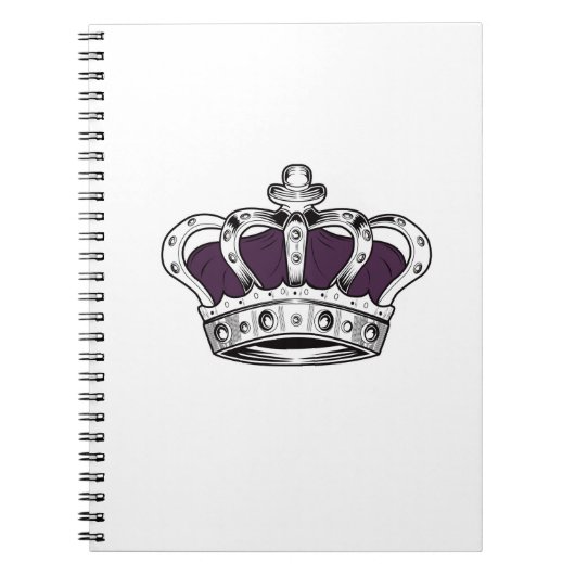 Kroon - Paars Notitieboek (Voorkant)