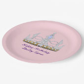 Kroon Papieren Bordje (Gekanteld)