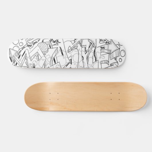 kroon persoonlijk skateboard (Horizontaal)