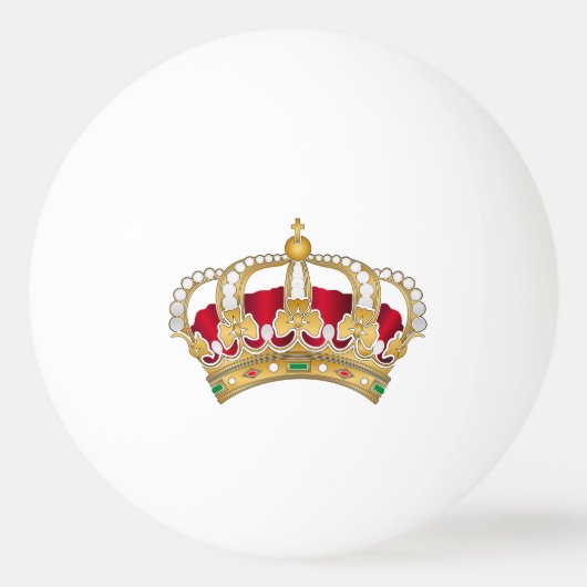 Kroon Pingpongbal (Achterkant)