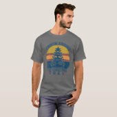 Kroon rond de kerstboom Funny Retro Vinta T-shirt (Voorkant volledig)