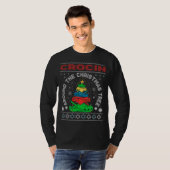 Kroon rond de kerstboom t-shirt (Voorkant volledig)