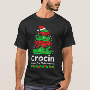 Kroon rond de kerstboom t-shirt