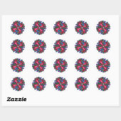 Kroon Ronde Sticker (Vel)