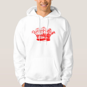 kroon - rood hoodie