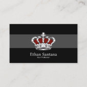 Kroon - rood visitekaartje (Voorkant)