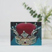 Kroon Royalty, Liechtenstein Briefkaart (Staand voorkant)