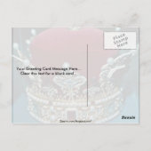 Kroon Royalty, Liechtenstein Briefkaart (Achterkant)