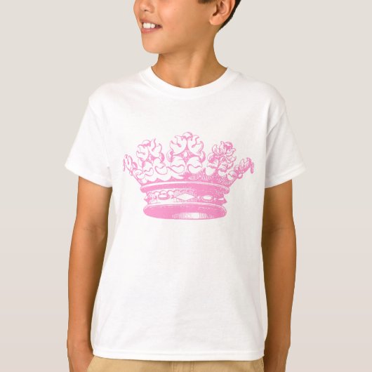 kroon - Roze T-shirt (Voorkant)