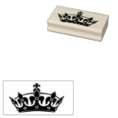 Kroon Rubberstempel (Gestempeld)