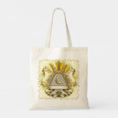 Kroon Schild Eenhoorn Tote Bag (Achterkant)