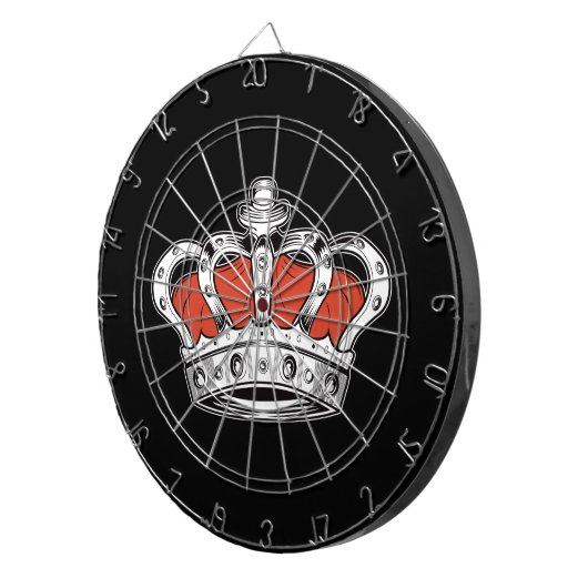 Kroon - Sinaasappel Dartbord (Voorkant Rechts)