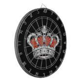 Kroon - Sinaasappel Dartbord (Voorkant Links)