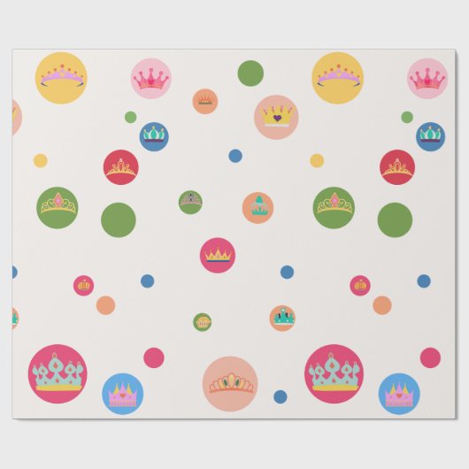 Kroon & Stippen inpakpapier (Vlak)