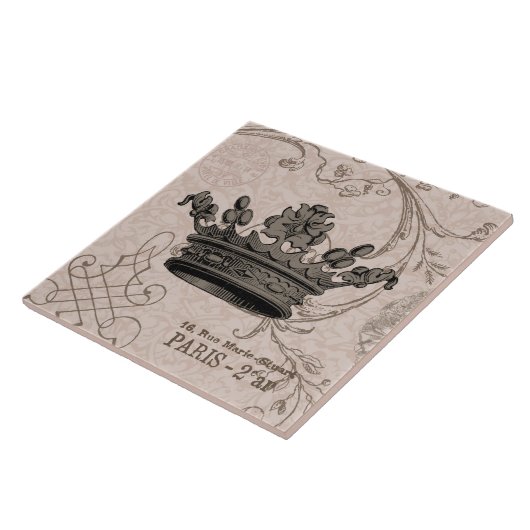  kroon...tegel tegeltje (Zijkant)