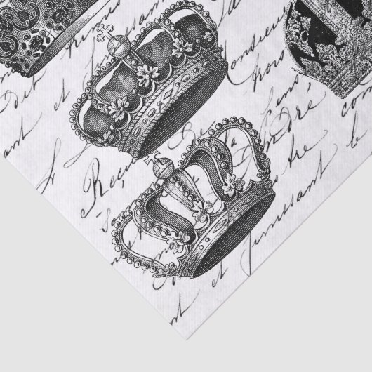 Kroon! Tissuepapier (Detail)