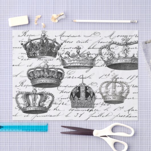 Kroon! Tissuepapier (Craft)