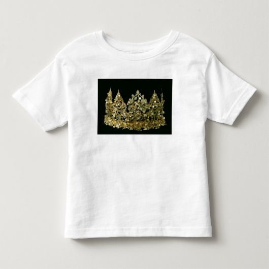 Kroon van de opgravingen van de necropolis kinder shirts (Voorkant)