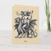 Kroon van Drie Asmodeus Kaart (Achterkant)