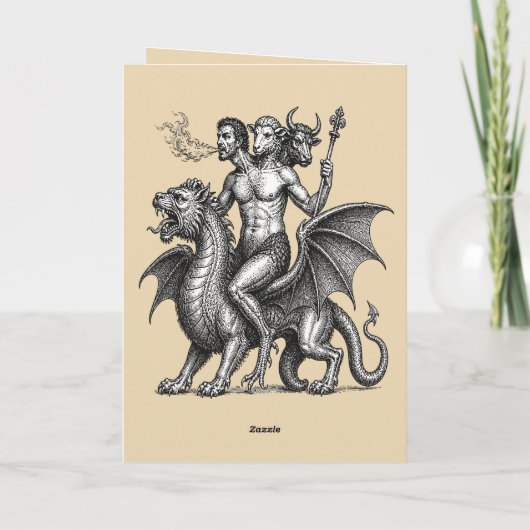Kroon van Drie Asmodeus Kaart (Achterkant)