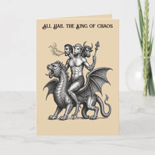 Kroon van Drie Asmodeus Kaart (Voorkant)