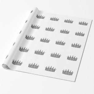 Kroon van Fairytale van de Royalty van de Prins Cadeaupapier