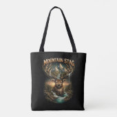 Kroon van het berghert tote bag (Achterkant)
