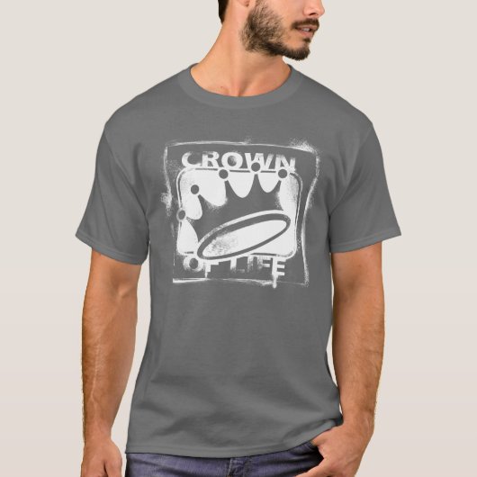 Kroon van het leven t-shirt (Voorkant)