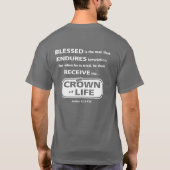 Kroon van het leven t-shirt (Achterkant)