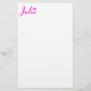 Kroon van prinses briefpapier