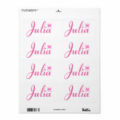 Kroon van prinses etiket (Full Sheet)