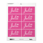 Kroon van prinses etiket (Full Sheet)