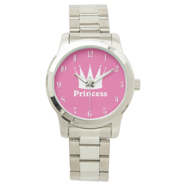 Kroon van prinses horloge (Voorkant)