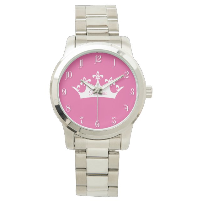 Kroon van prinses horloge (Voorkant)