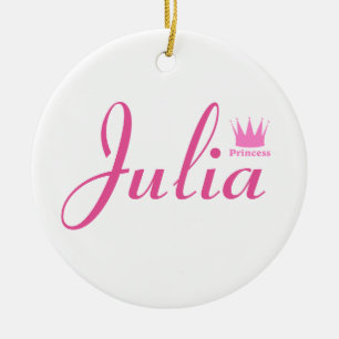 Kroon van prinses keramisch ornament