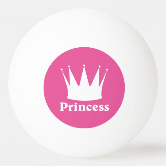 Kroon van prinses pingpongbal (Achterkant)