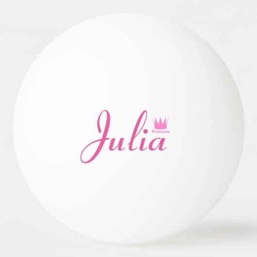 Kroon van prinses pingpongbal (Voorkant)