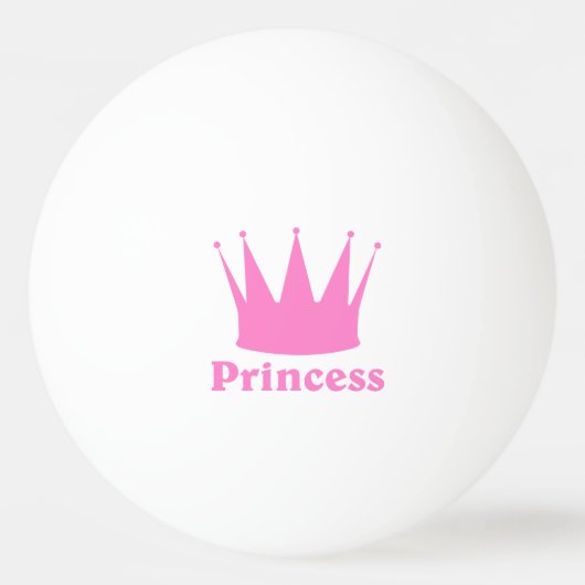 Kroon van prinses pingpongbal (Voorkant)